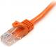 StarTech Patchcord, Cat5e, 1m, pomarańczowy (45PAT1MOR) 1
