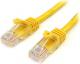 StarTech Patchcord, Cat5e, 1m, żółty (45PAT1MYL) 1