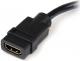 Adapter AV StarTech HDMI - DVI-D czarny (HDDVIFM8IN) 1