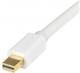Kabel StarTech DisplayPort Mini - HDMI 1m biały (MDP2HDMM1MW) 2