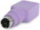 Adapter USB StarTech USB - PS/2 Fioletowy  (GC46FMKEY) 1