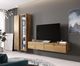 Cama Meble Witryna VIGO szkło'180' 180/40/30 dąb wotan 3