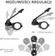 RokForm Uchwyt magnetyczny do motocykla Aluminum Pro Series Bar + etui do iPhone X/XS 13