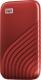 Dysk zewnętrzny SSD WD My Passport 1TB Czerwony (WDBAGF0010BRD-WESN) 1
