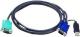 Aten Kable KVM, 3m, Czarny (14.01.6607) 1