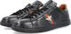 Kent KENT 293T CZARNE - Skórzane trampki z owadem 44 6