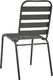 Elior Zestaw metalowych krzeseł ogrodowych Mantar - szary 4