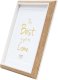 Ramka Deknudt S46WG4 P1 Resin 18x24 nature/white with Passepartout 2