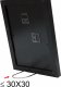 Ramka Deknudt Deknudt S66KF2 P1 30x45 Wood black w. Passepartout 5