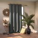 AmeliaHome Zasłony Blackout na przelotkach Grafit 140X270 1