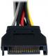StarTech SATA 15-pin - SATA 15-pin x2, 0.15m, Wielokolorowy (PYO2SATA) 1