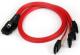 StarTech SFF 8087 - SATA x4, 0.5m, Czerwony (SAS8087S4R50) 1