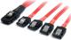 StarTech SFF 8087 - SATA x4, 1m, Czerwony (SAS8087S4100) 1