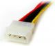 StarTech Molex - SATA x2, 0.3m, Wielokolorowy (PYO2LP4SATA) 1
