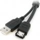 StarTech eSATA - eSATA + USB, 0.9m, Czarny (ESATAUSBMM3) 1