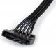 StarTech SATA 15-pin - SATA 15-pin x4, 0.4m, Czarny (PYO4SATA) 2