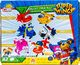 Pepco Klocki Super Wings mix wzorów granatowy 2