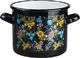 Emalia Silesia Rybnik Garnek emaliowany na gaz i indukcję Silesia Rybnik Dream Garden 3,3 l 3