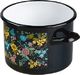 Emalia Silesia Rybnik Garnek emaliowany na gaz i indukcję Silesia Rybnik Dream Garden 1,5 l 2