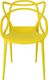 D2 Design Krzesło Lexi żółte insp. Master chair O uniwersalny 2