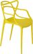 D2 Design Krzesło Lexi żółte insp. Master chair O uniwersalny 3