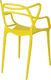 D2 Design Krzesło Lexi żółte insp. Master chair O uniwersalny 6