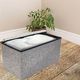 Intesi Pufa Intesi Velse light grey print white uniwersalny 4