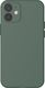 Baseus Baseus Liquid Silica Gel Case Elastyczne żelowe etui iPhone 12 mini Ciemnozielony (WIAPIPH54N-YT6A) uniwersalny 1
