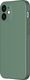 Baseus Baseus Liquid Silica Gel Case Elastyczne żelowe etui iPhone 12 mini Ciemnozielony (WIAPIPH54N-YT6A) uniwersalny 2