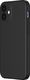 Baseus Baseus Liquid Silica Gel Case Elastyczne żelowe etui iPhone 12 Czarny (WIAPIPH61N-YT01) uniwersalny 2