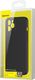 Baseus Baseus Liquid Silica Gel Case Elastyczne żelowe etui iPhone 12 Pro Max Czarny (WIAPIPH67N-YT01) uniwersalny 5