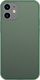 Baseus Baseus Frosted Glass Case Sztywne etui z elastyczną ramką iPhone 12 mini Ciemnozielony (WIAPIPH54N-WS06) uniwersalny 1