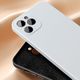 Baseus Baseus Liquid Silica Gel Case Elastyczne żelowe etui iPhone 12 Pro Czarny (WIAPIPH61P-YT01) uniwersalny 6