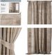 AmeliaHome Zasłona Velvet na taśmie Beż 140X270 1