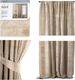 AmeliaHome Zasłona Velvet na taśmie Krem 140X270 1