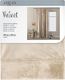 AmeliaHome Zasłona Velvet na taśmie Krem 140X270 2