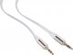 Kabel Maclean Jack 3.5mm - Jack 3.5mm 2m biały (MCTV-695 W) 1