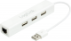 HUB USB LogiLink 1x RJ-45  + 3x USB-A 2.0 (UA0174A) 1