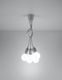 Lampa wisząca Lumes Biała loftowa lampa wisząca zwisy - EX543-Diegi 3