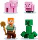 LEGO Minecraft Dom w kształcie świni (21170) 8