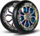 Soke Kółka do hulajnogi 110 mm rainbow 2 szt. 1