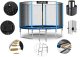 Trampolina ogrodowa Neo-Sport NS-06Z181 z siatką zewnętrzną 6 FT 183 cm 5