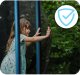Trampolina ogrodowa Neo-Sport NS-06Z181 z siatką zewnętrzną 6 FT 183 cm 9