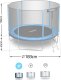 Trampolina ogrodowa Neo-Sport NS-06Z181 z siatką zewnętrzną 6 FT 183 cm 10