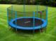 Trampolina ogrodowa Neo-Sport NS-12Z181 z siatką zewnętrzną 12.5 FT 374 cm 2