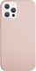 Uniq UNIQ etui Lino Hue Apple iPhone 12/12 Pro różowy/blush pink Antimicrobial 1