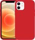 Crong Crong Color Cover - Etui iPhone 12 / iPhone 12 Pro (czerwony) 1
