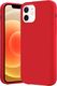 Crong Crong Color Cover - Etui iPhone 12 Mini (czerwony) 3