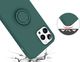 Alogy Etui silikonowe Ring Ultra Slim Alogy do iPhone 12/ 12 Pro 6.1 Zielone uniwersalny 2