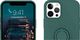 Alogy Etui silikonowe Ring Ultra Slim Alogy do iPhone 12/ 12 Pro 6.1 Zielone uniwersalny 3